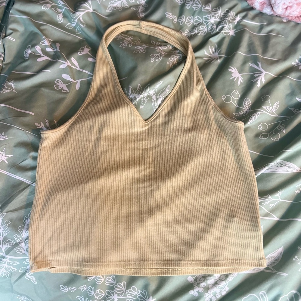 American Eagle Halter Crop Top